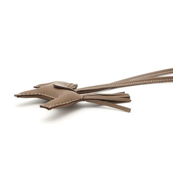 HERMES Rodeo Size PM Lambskin Etoupe - Picture 4 of 4